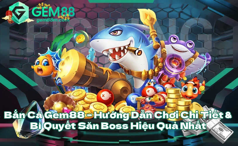 Bắn Cá Gem88 Hướng Dẫn Chơi Chi Tiết Bí Quyết Săn Boss Hiệu Quả Nhất