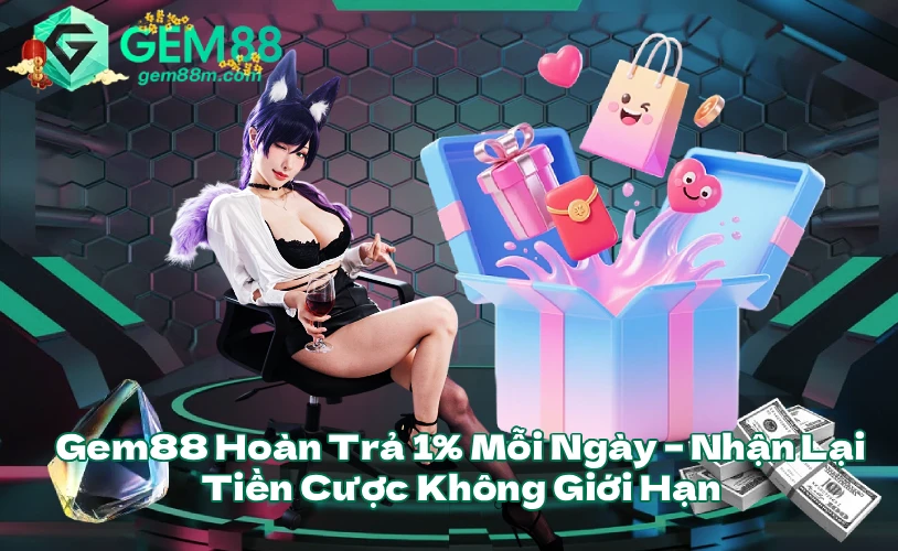 gem88hoantracaonhat Gem88 Nhà Cái Uy Tín An Toàn Hàng Đầu 2026 Gem88 Hoàn Trả 1 Mỗi Ngày Nhận Lại Tiền Cược Không Giới Hạn
