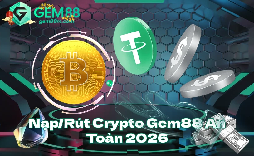gem88naprutcrypto Gem88 Nhà Cái Uy Tín An Toàn Hàng Đầu 2026 NạpRút Crypto Gem88 An Toàn 2026
